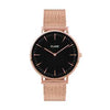 Cluse Boho Chic Mesh, Rosegold, Schwarz/Rosegold