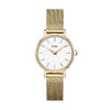 Cluse Boho Chic Petite Mesh, Gold, White/Gold