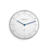 Sternglas Wanduhr silber
