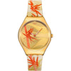 Swatch Golden Red Bamboo