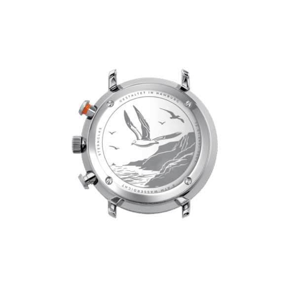 HAMBURG Chrono dunkelblau silber / SuperSlim 20 silber - Image 3