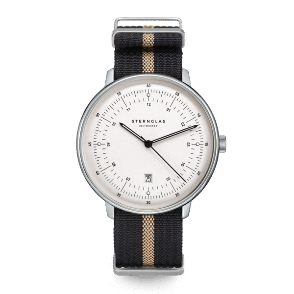 HAMBURG silber-satiniert silber / Field 20 schwarz-beige silber (matt)