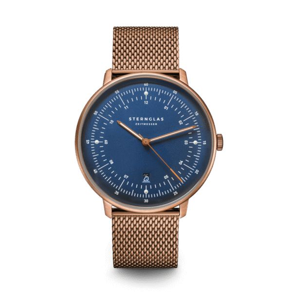 HAMBURG blau bronze / Milanaise bronze