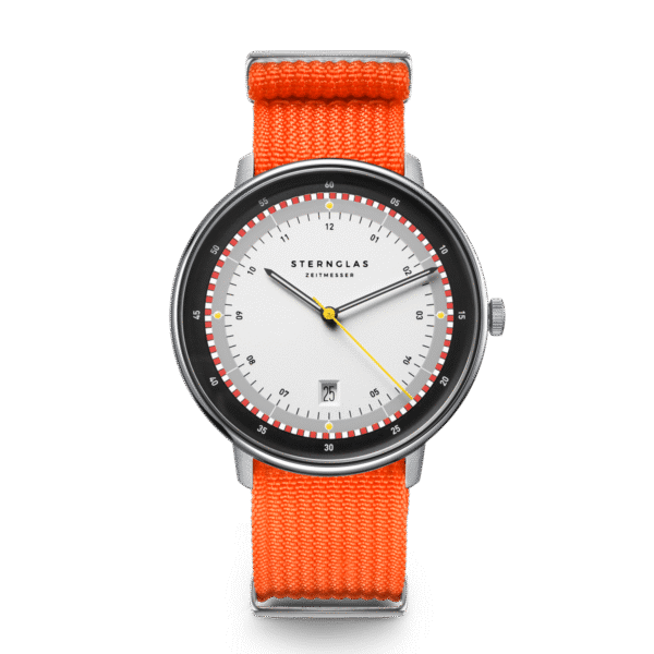 HAMBURG Edition Hafen grau silber / Field 20 signalorange
