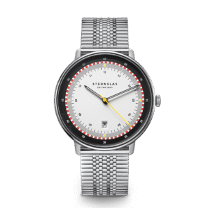HAMBURG Edition Hafen grau silber / SuperSlim Metallarmband 20 silber