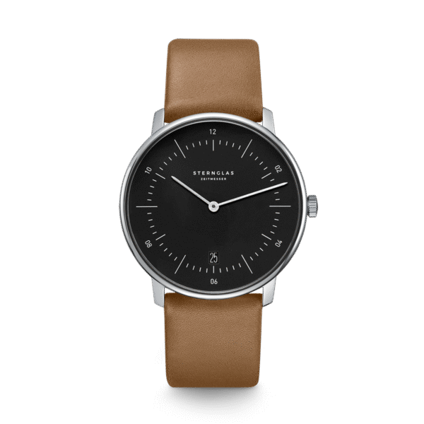 NAOS schwarz silber / Premium braun