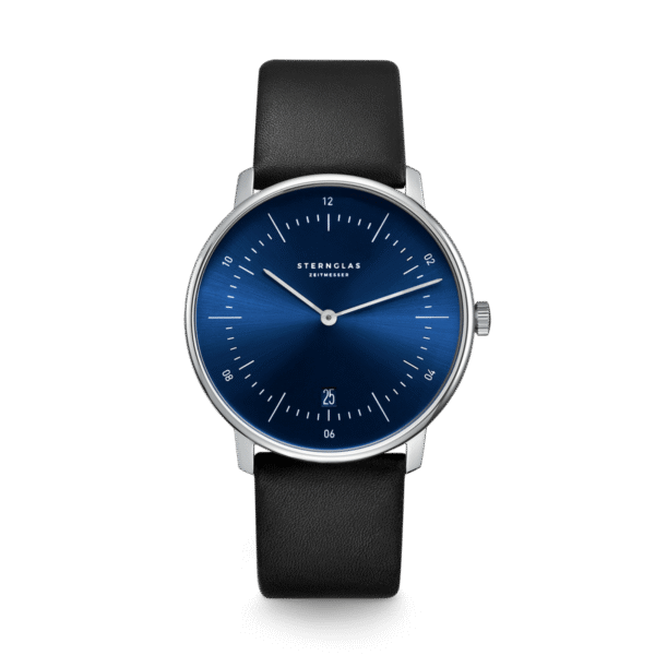 NAOS Sonnenschliff blau silber / Premium schwarz