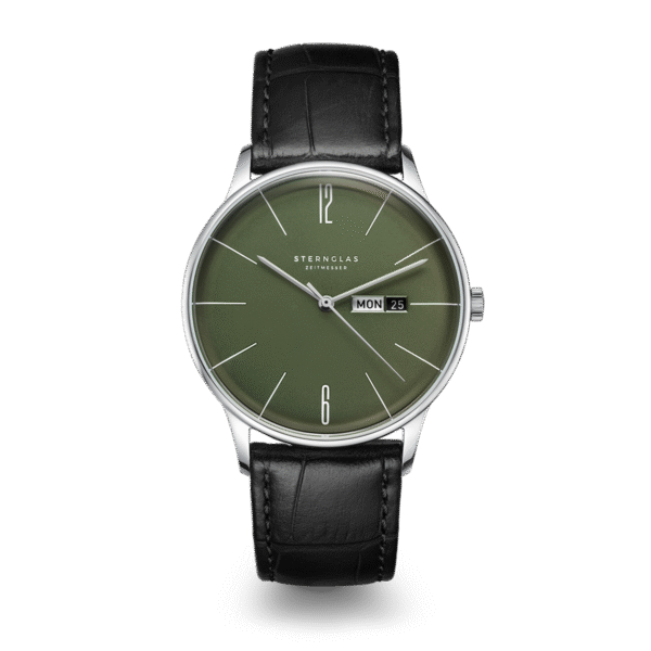 BERLIN olivegrün / Heritage 20 schwarz silber